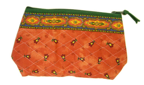 Provence Quilted Pouch PM (Marat d'Avignon / tradition. rust) - Click Image to Close